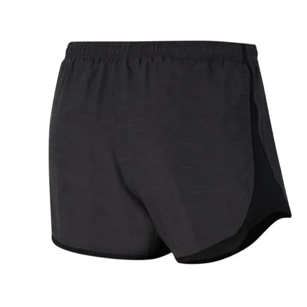 Nike DRI-FIT Thunder Grey & Black 3” Running Shorts Size XS